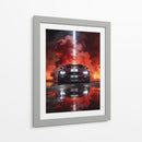Fuego Feroz - Puffy Design | Cuadro decorativo de Canvas Lab