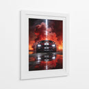 Fuego Feroz - Puffy Design | Cuadro decorativo de Canvas Lab