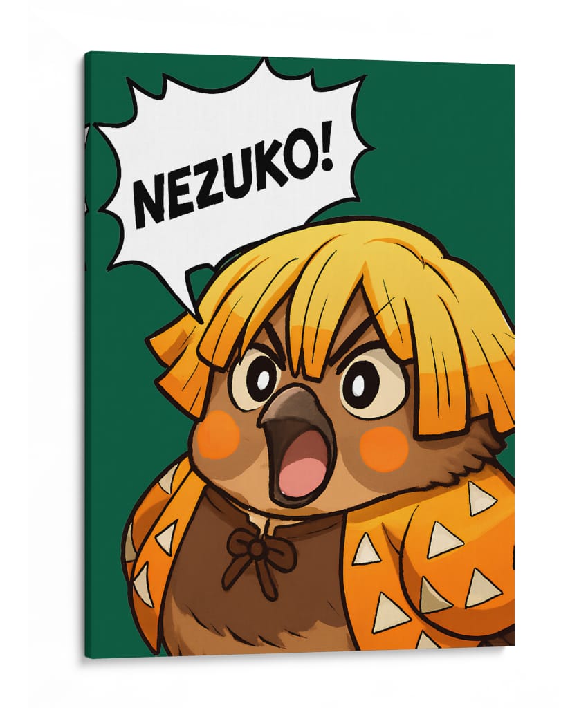 El Llamado de Nezuko - Puffy Design | Cuadro decorativo de Canvas Lab