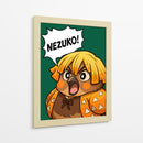 El Llamado de Nezuko - Puffy Design | Cuadro decorativo de Canvas Lab