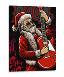 Navidad Metalera - Puffy Design | Cuadro decorativo de Canvas Lab