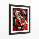 Navidad Metalera - Puffy Design | Cuadro decorativo de Canvas Lab
