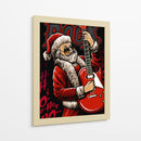 Navidad Metalera - Puffy Design | Cuadro decorativo de Canvas Lab