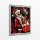 Navidad Metalera - Puffy Design | Cuadro decorativo de Canvas Lab