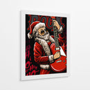Navidad Metalera - Puffy Design | Cuadro decorativo de Canvas Lab