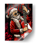 Navidad Metalera - Puffy Design | Cuadro decorativo de Canvas Lab