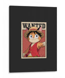 Miau D. Luffy - Puffy Design | Cuadro decorativo de Canvas Lab