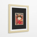 Miau D. Luffy - Puffy Design | Cuadro decorativo de Canvas Lab