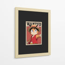 Miau D. Luffy - Puffy Design | Cuadro decorativo de Canvas Lab