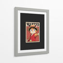 Miau D. Luffy - Puffy Design | Cuadro decorativo de Canvas Lab