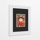 Miau D. Luffy - Puffy Design | Cuadro decorativo de Canvas Lab
