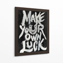 Crea Tu Suerte - Puffy Design | Cuadro decorativo de Canvas Lab