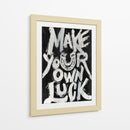 Crea Tu Suerte - Puffy Design | Cuadro decorativo de Canvas Lab
