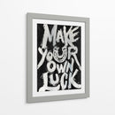 Crea Tu Suerte - Puffy Design | Cuadro decorativo de Canvas Lab