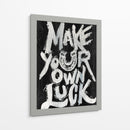 Crea Tu Suerte - Puffy Design | Cuadro decorativo de Canvas Lab