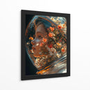 Astro-Floración - Puffy Design | Cuadro decorativo de Canvas Lab