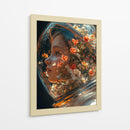 Astro-Floración - Puffy Design | Cuadro decorativo de Canvas Lab