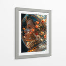 Astro-Floración - Puffy Design | Cuadro decorativo de Canvas Lab