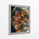 Astro-Floración - Puffy Design | Cuadro decorativo de Canvas Lab