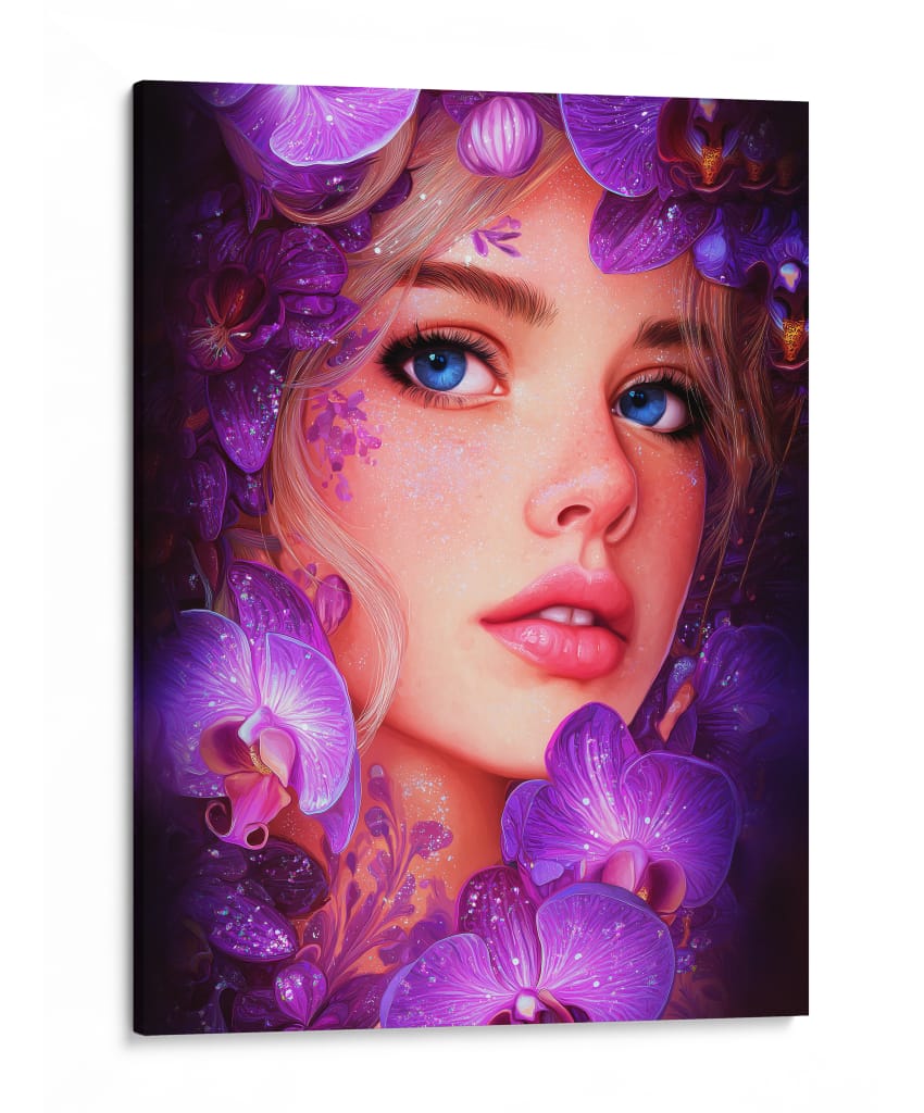 Sueño de Orquídea - Puffy Design | Cuadro decorativo de Canvas Lab