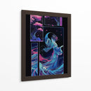 Ola Lunar - Puffy Design | Cuadro decorativo de Canvas Lab