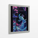 Ola Lunar - Puffy Design | Cuadro decorativo de Canvas Lab