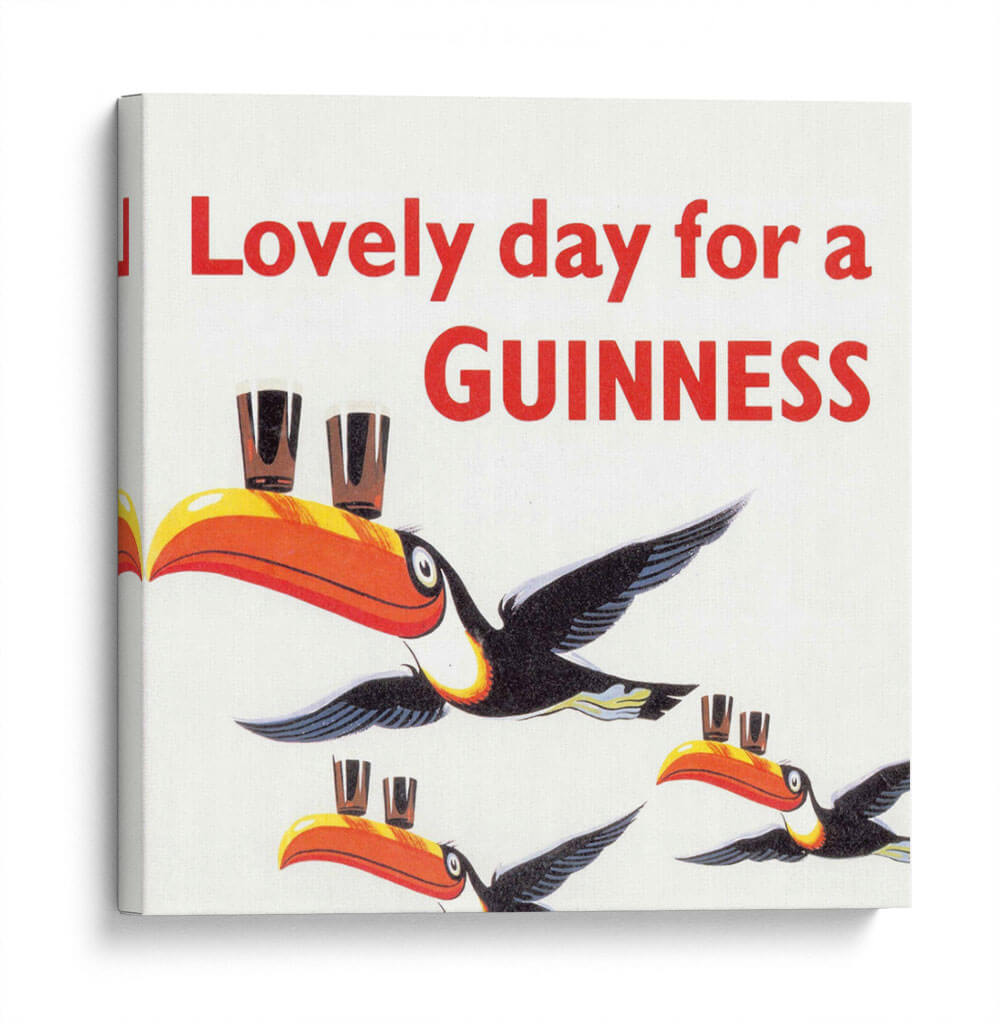Toucans Guinness | Cuadro decorativo de Canvas Lab