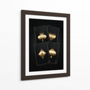 Póker de Oro - Puffy Design | Cuadro decorativo de Canvas Lab