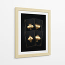 Póker de Oro - Puffy Design | Cuadro decorativo de Canvas Lab