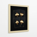 Póker de Oro - Puffy Design | Cuadro decorativo de Canvas Lab