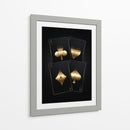 Póker de Oro - Puffy Design | Cuadro decorativo de Canvas Lab