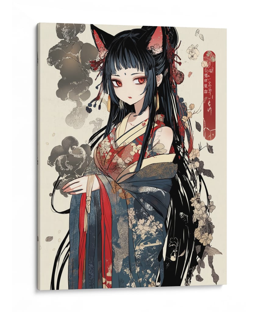 Espíritu Felino - Puffy Design | Cuadro decorativo de Canvas Lab