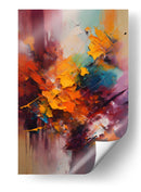 Bruma Explosiva Violeta y Amarilla - DEA Digital Esoteric Art | Cuadro decorativo de Canvas Lab