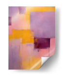 Fachada Violeta y Amarilla - DEA Digital Esoteric Art | Cuadro decorativo de Canvas Lab