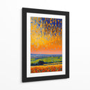 Campo Amarillo y Violeta - DEA Digital Esoteric Art | Cuadro decorativo de Canvas Lab