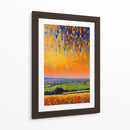 Campo Amarillo y Violeta - DEA Digital Esoteric Art | Cuadro decorativo de Canvas Lab