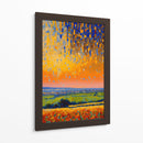 Campo Amarillo y Violeta - DEA Digital Esoteric Art | Cuadro decorativo de Canvas Lab