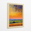 Campo Amarillo y Violeta - DEA Digital Esoteric Art | Cuadro decorativo de Canvas Lab