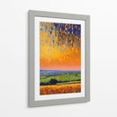 Campo Amarillo y Violeta - DEA Digital Esoteric Art | Cuadro decorativo de Canvas Lab