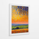 Campo Amarillo y Violeta - DEA Digital Esoteric Art | Cuadro decorativo de Canvas Lab