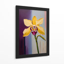 Flor Abstracta Amarilla - DEA Digital Esoteric Art | Cuadro decorativo de Canvas Lab