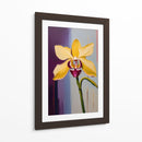 Flor Abstracta Amarilla - DEA Digital Esoteric Art | Cuadro decorativo de Canvas Lab