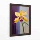 Flor Abstracta Amarilla - DEA Digital Esoteric Art | Cuadro decorativo de Canvas Lab