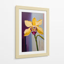 Flor Abstracta Amarilla - DEA Digital Esoteric Art | Cuadro decorativo de Canvas Lab