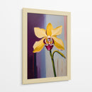 Flor Abstracta Amarilla - DEA Digital Esoteric Art | Cuadro decorativo de Canvas Lab