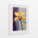 Flor Abstracta Amarilla - DEA Digital Esoteric Art | Cuadro decorativo de Canvas Lab
