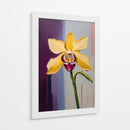 Flor Abstracta Amarilla - DEA Digital Esoteric Art | Cuadro decorativo de Canvas Lab