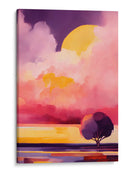Camino Violeta y Rosa - DEA Digital Esoteric Art | Cuadro decorativo de Canvas Lab