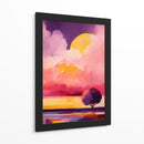 Camino Violeta y Rosa - DEA Digital Esoteric Art | Cuadro decorativo de Canvas Lab