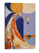 Atuendo Amarillo y Violeta - DEA Digital Esoteric Art | Cuadro decorativo de Canvas Lab
